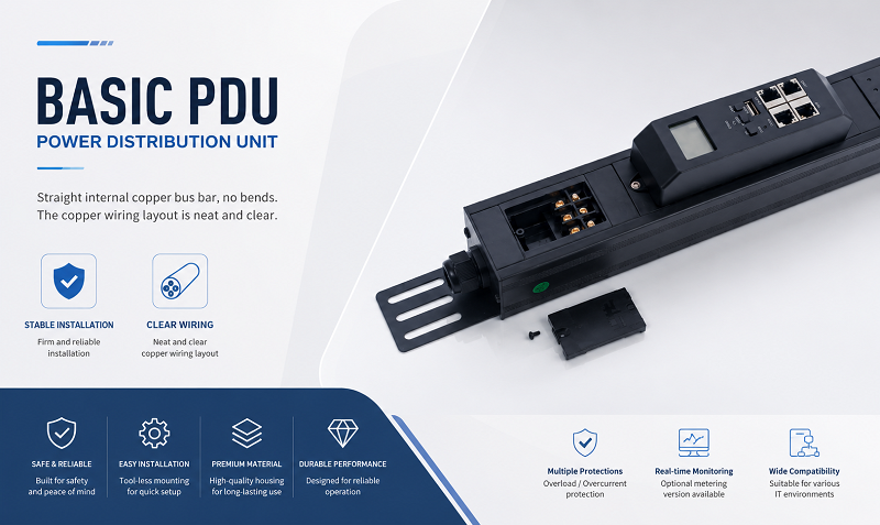 Why a Basic PDU Is Still Essential for Modern Data Center Power